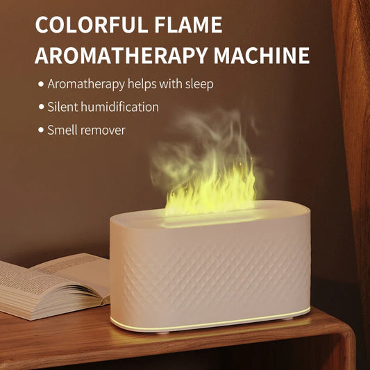 Mini Flame Aroma Diffuser – USB 160ml