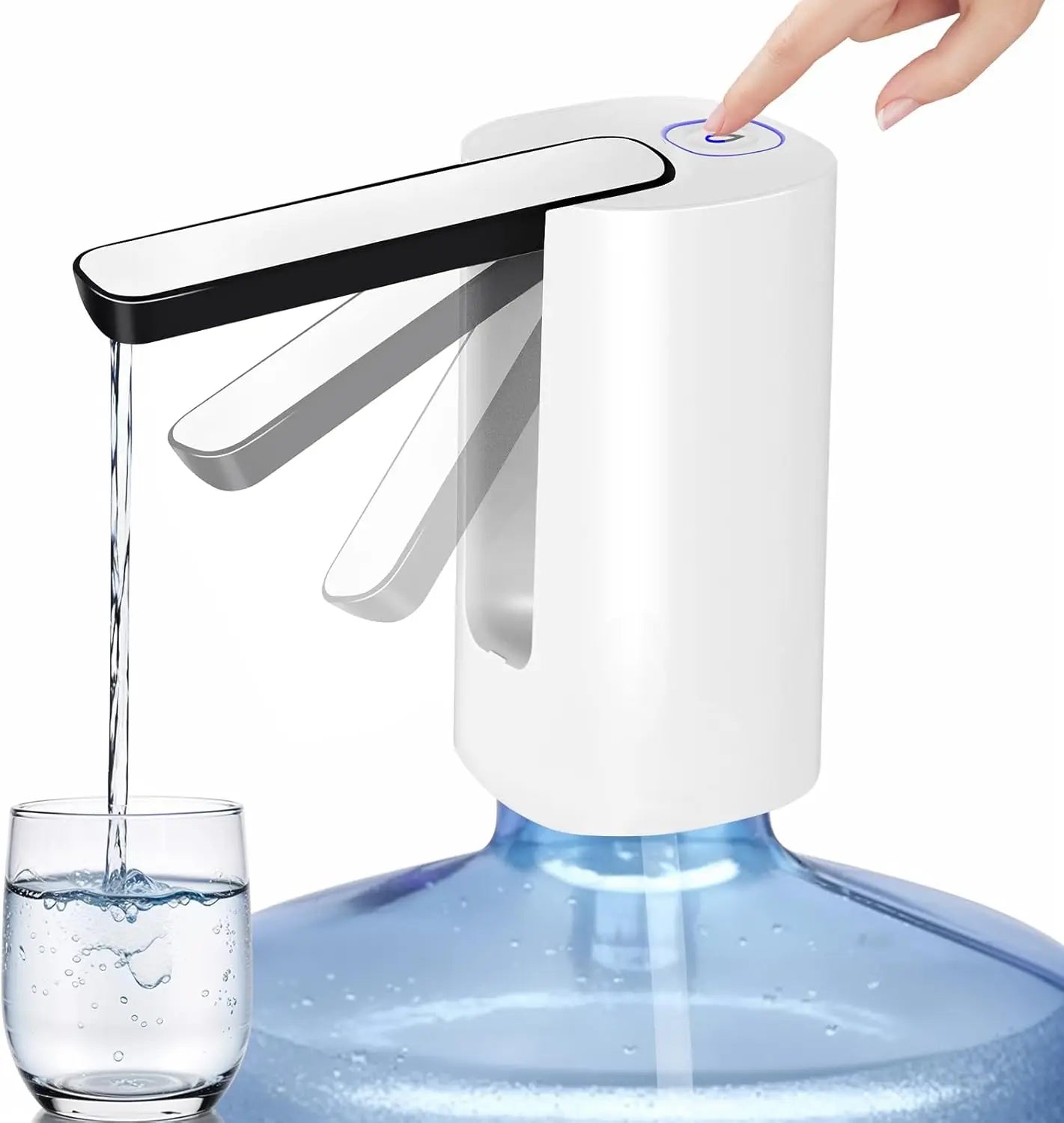Foldable Electric Water Pump – Portable & Rechargeable Water Dispenser