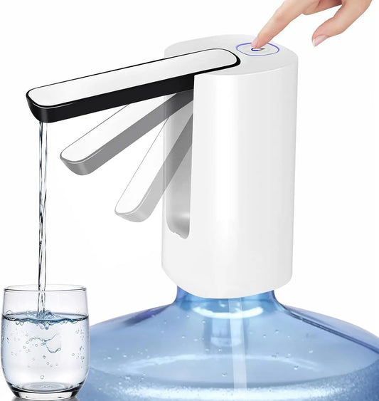 Foldable Electric Water Pump – Portable & Rechargeable Water Dispenser