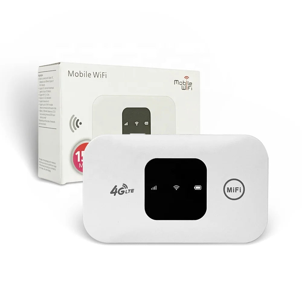 4G Portable Wi-Fi Router – High-Speed Wireless Hotspot with SIM Card Slot