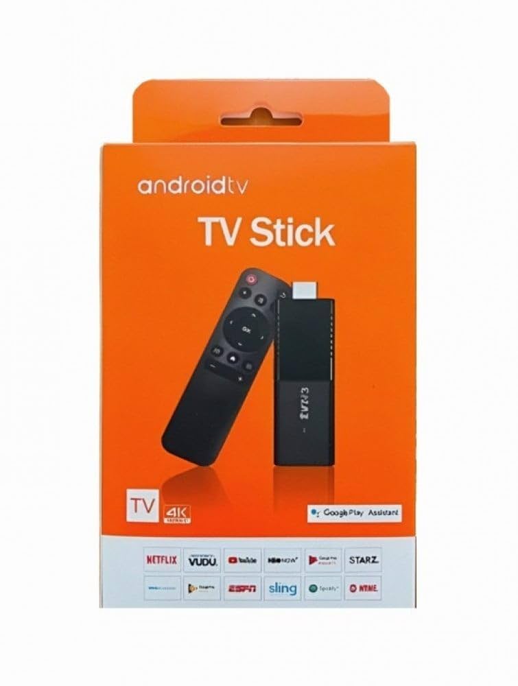 Android TV Stick 4K Ultra HD – Streaming Media Player with Google Assistant & Voice Remote