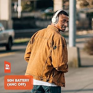 JBL Tune 860BT Wireless Headphones – Active Noise Cancelling, Bluetooth, 52H Battery, Pure Bass Sound