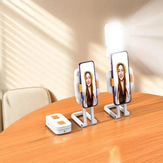 Porodo Lifestyle Phone Stand Fill Light - Black