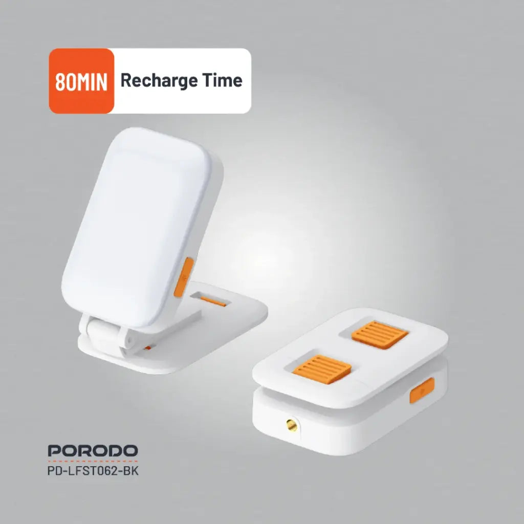 Porodo Lifestyle Phone Stand Fill Light - Black