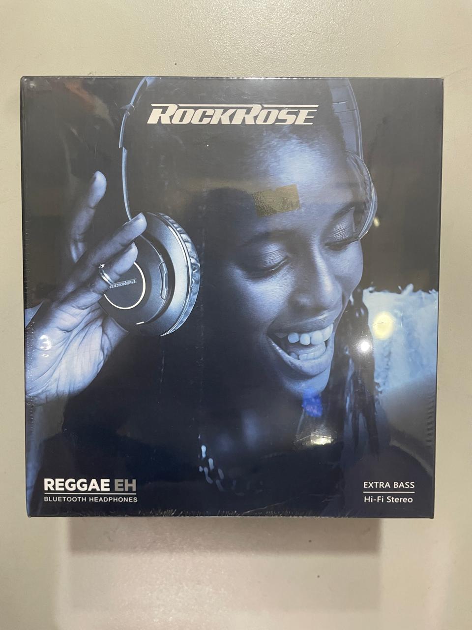RockRose REGGAE EH Bluetooth Headphones – Hi-Fi Stereo with Extra Bass & Wireless Freedom