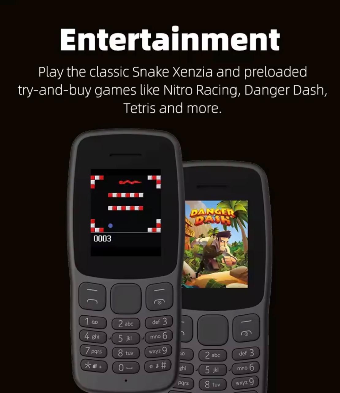 Elegant Classic Mobile Phone – Simple, Reliable & Easy-to-Use for Everyday Communication