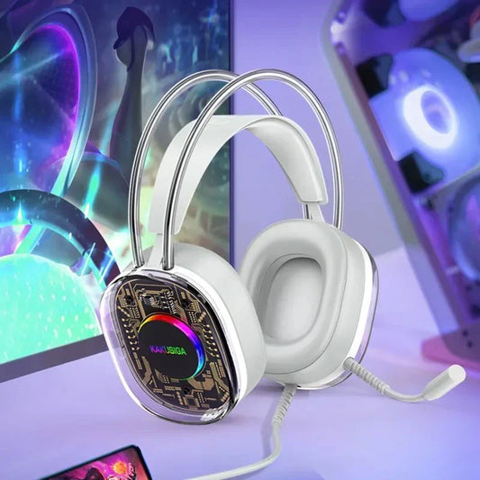 Kakusiga RGB Gaming Headset with Mic