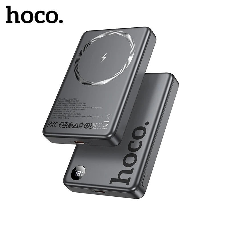 Hoco 10000mAh Magnetic Power Bank – PD 20W