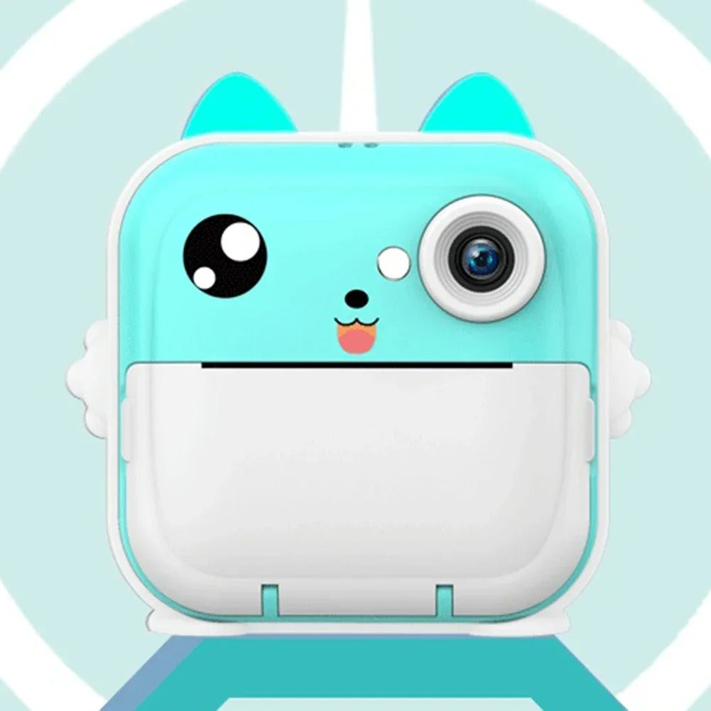Children’s Digital Print Camera – Instant Photo Printer, HD Screen, Fun Drawing Features, Perfect Gift for Kids