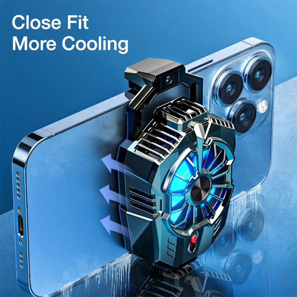 X20 RGB Mobile Phone Cooler – 2-Speed Semiconductor Cooling Fan for Gaming (iOS/Android/Type-C)