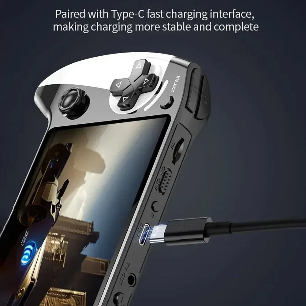 GAMINJA X9 Retro Handheld Game Console – 5.5" Screen, 2000+ Built-in Games, Supports GB/GBA/GBC, Portable Video Game Player