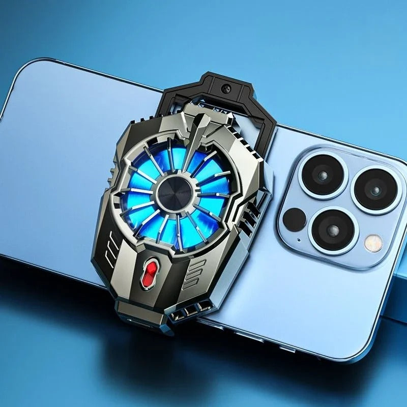 X20 RGB Mobile Phone Cooler – 2-Speed Semiconductor Cooling Fan for Gaming (iOS/Android/Type-C)
